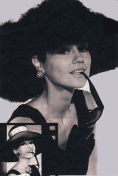 Rhea als Audry Hepburn
